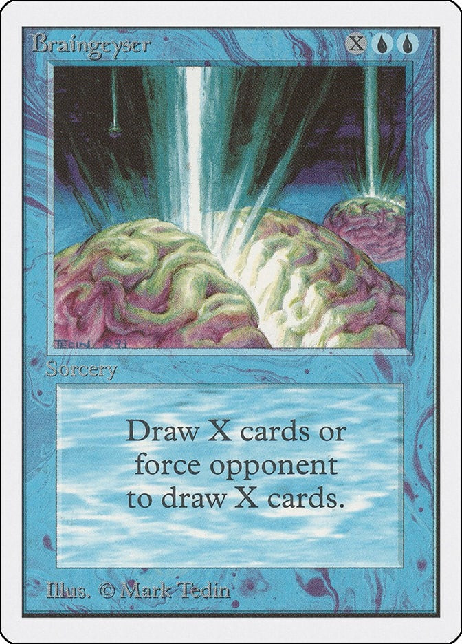 Image for Braingeyser - Magic: The Gathering
