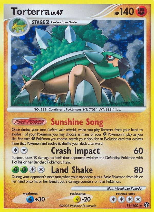 Image for Torterra (11/100) - Pokemon