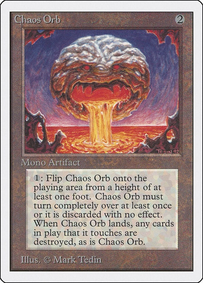 Image for Chaos Orb - Magic: The Gathering