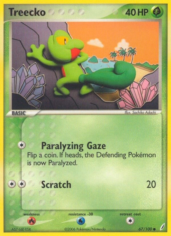 Image for Treecko (67/100) - Pokemon