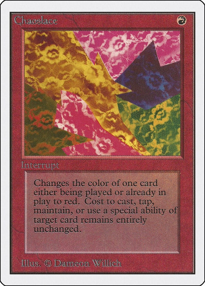 Image for Chaoslace - Magic: The Gathering