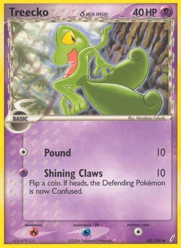 Image for Treecko (Delta Species) (68/100) - Pokemon