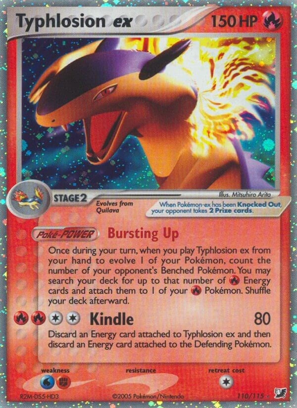 Image for Typhlosion ex (110/115) - Pokemon