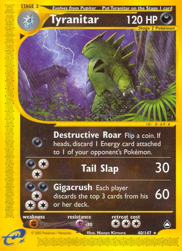 Image for Tyranitar (040/147) - Pokemon