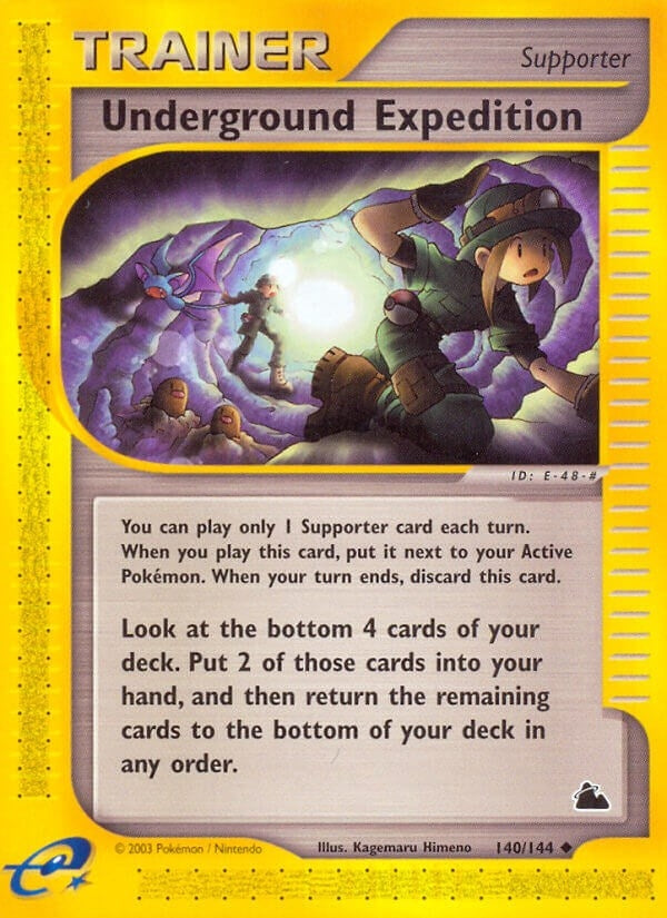 Image for Underground Expedition (140/144) - Pokemon