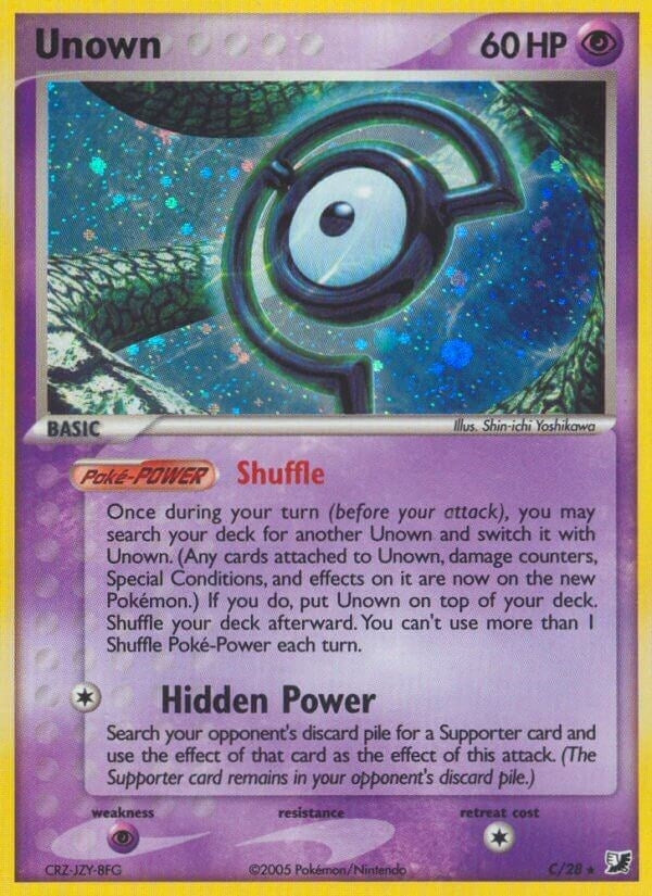 Image for Unown (C) (C/28) - Pokemon