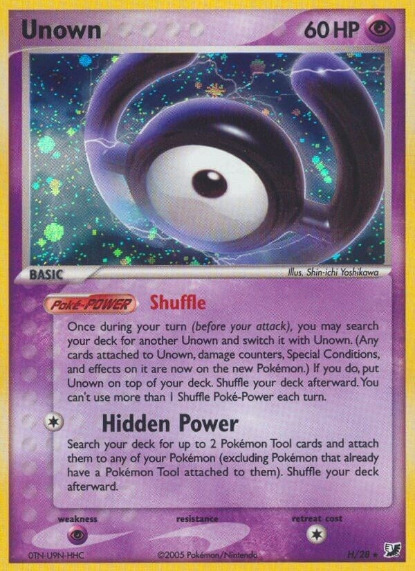 Image for Unown (H) (H/28) - Pokemon