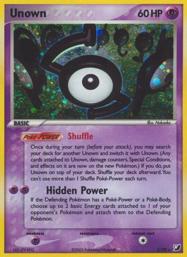 Unown (S) (S/28)