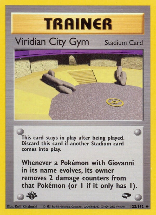 Image for Viridian City Gym (123/132) - Pokemon