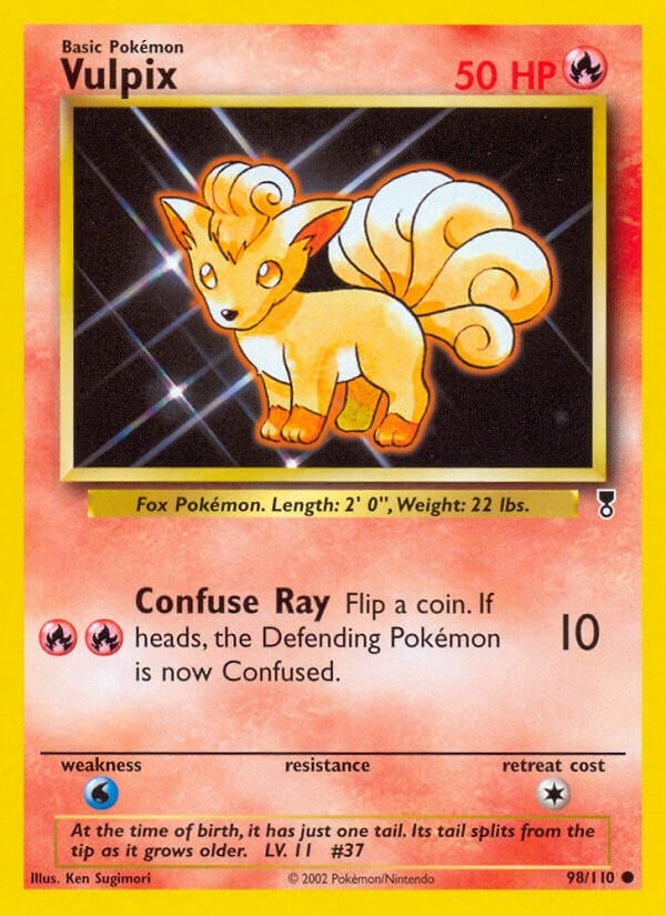 Image for Vulpix (098/110) - Pokemon