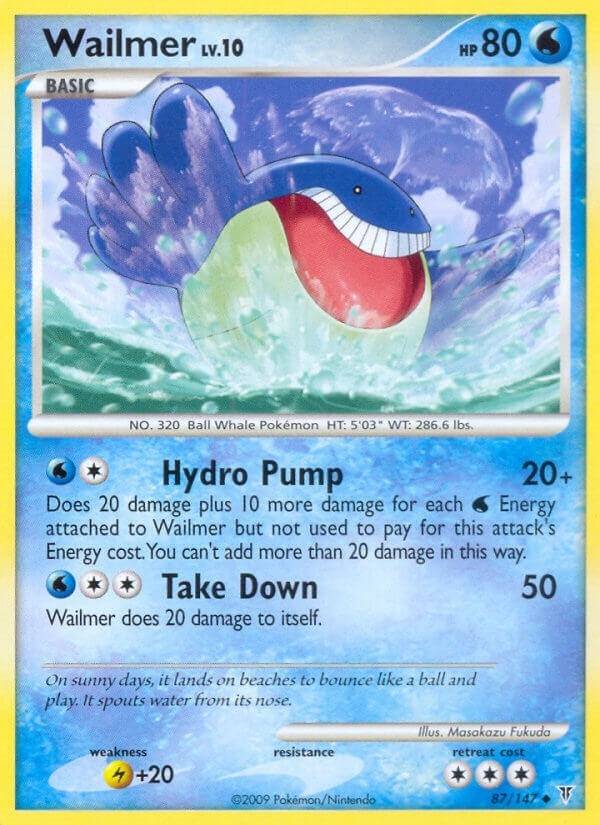 Image for Wailmer (87) - Pokemon