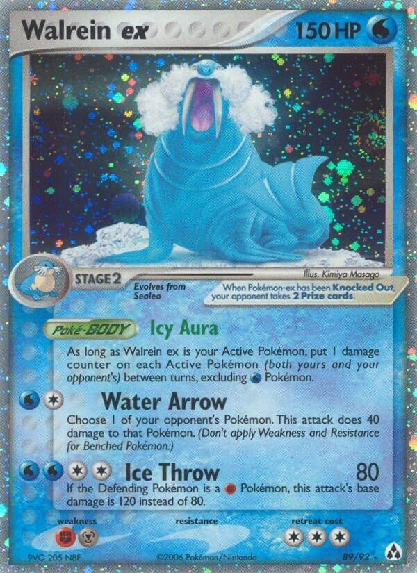 Image for Walrein ex (89/92) - Pokemon