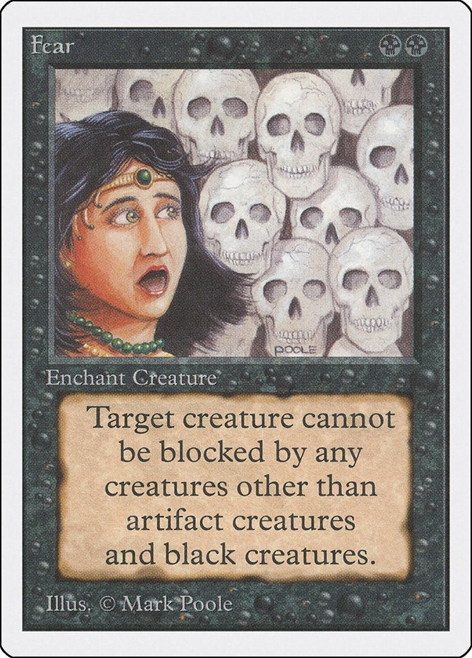 Image for Fear - Magic: The Gathering