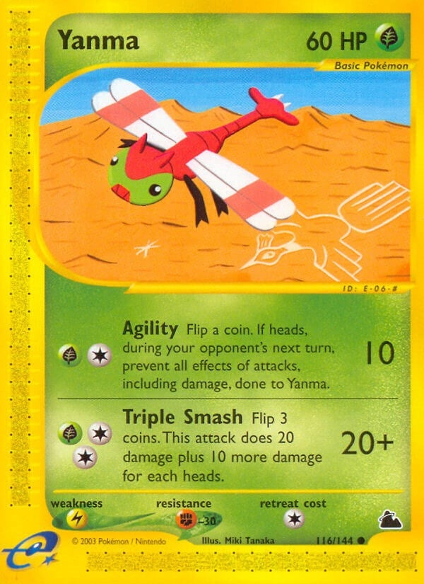 Image for Yanma (116/144) - Pokemon