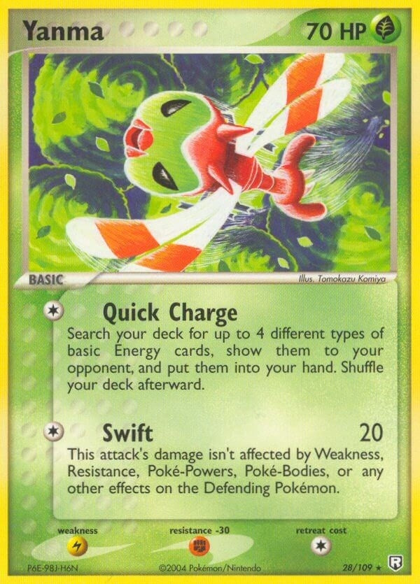 Image for Yanma (28/109) - Pokemon