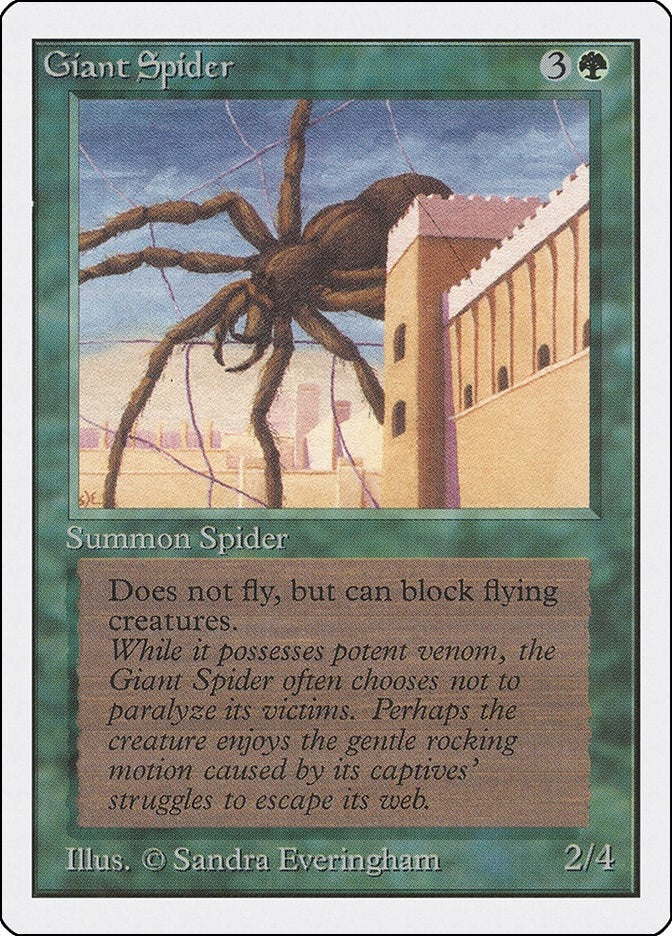 Image for Giant Spider - Magic: The Gathering