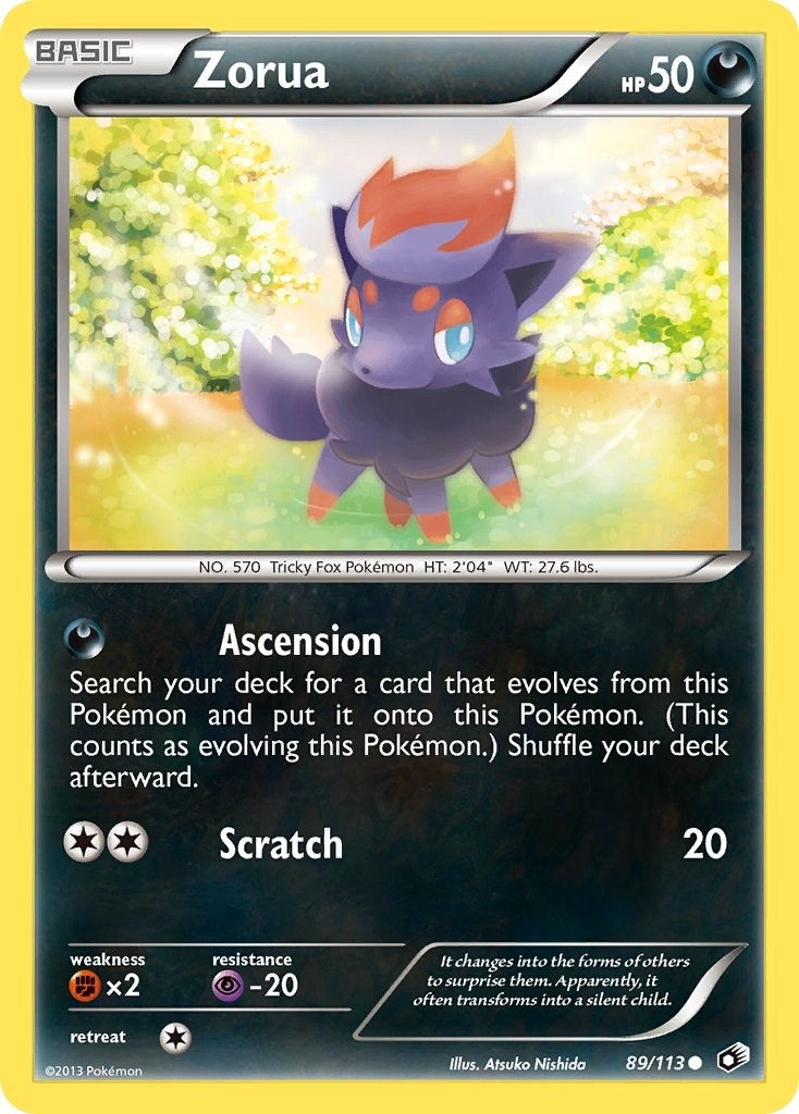 Image for Zorua (89/113) - Pokemon