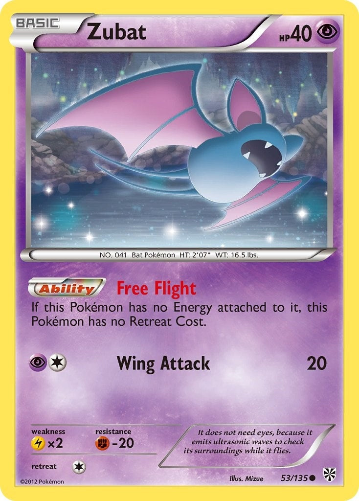 Image for Zubat (53) (53/135) - Pokemon