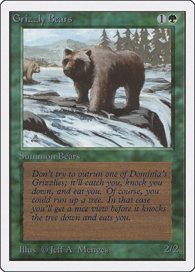 Image for Grizzly Bears - Magic: The Gathering