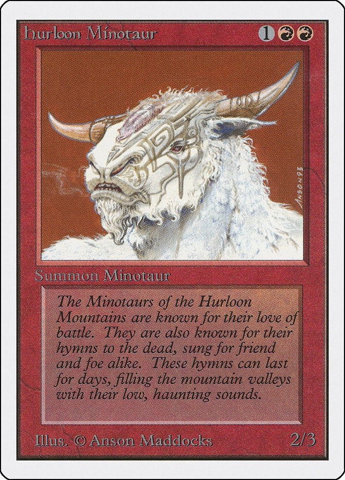 Image for Hurloon Minotaur - Magic: The Gathering