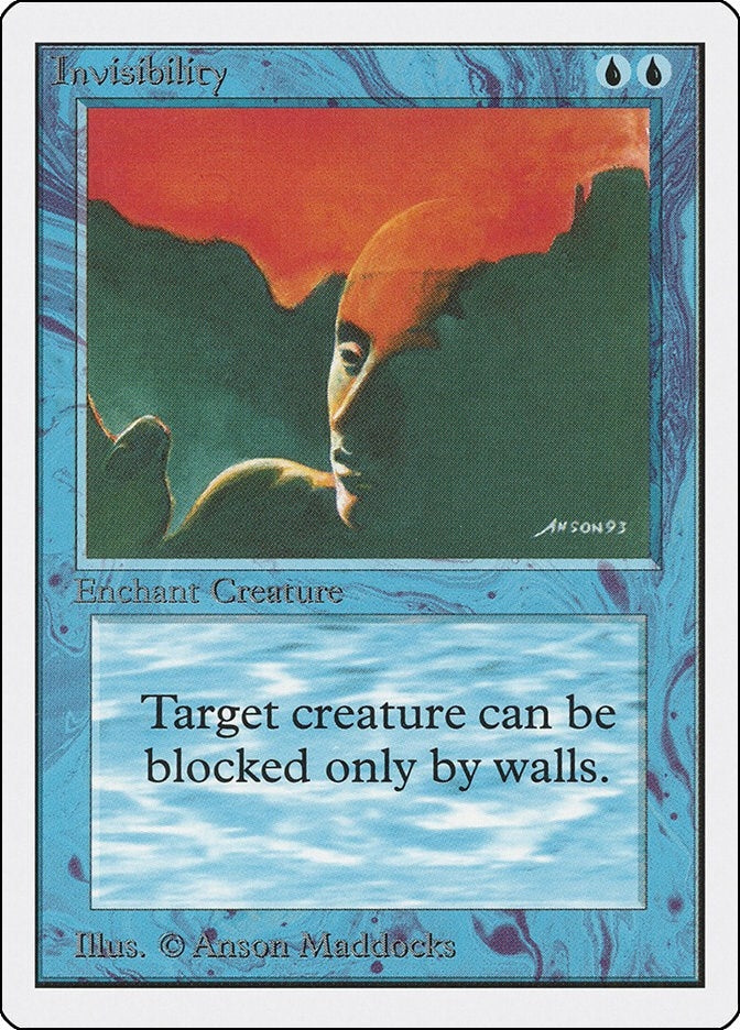 Image for Invisibility - Magic: The Gathering