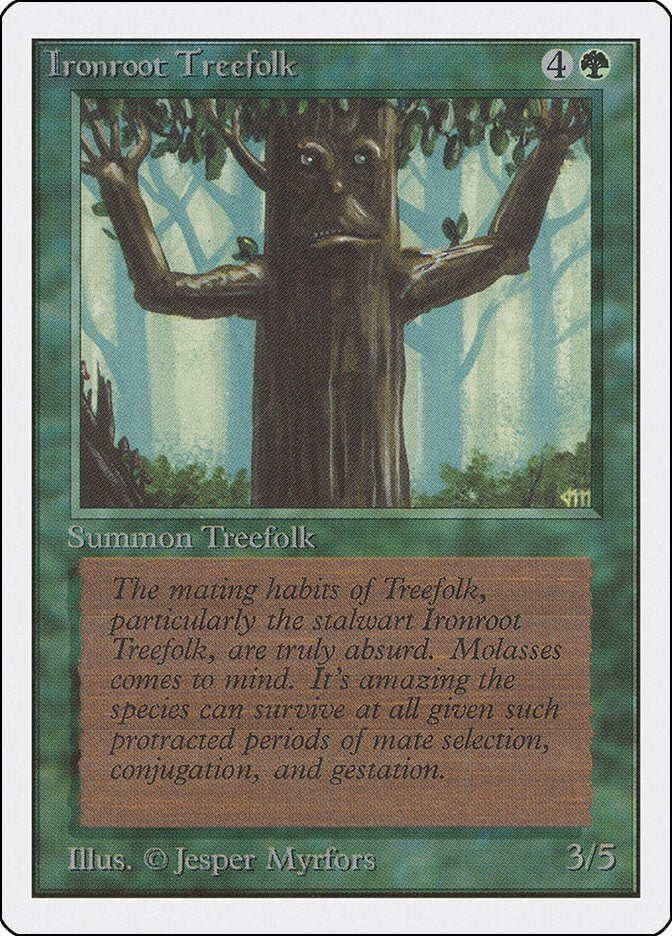 Image for Ironroot Treefolk - Magic: The Gathering