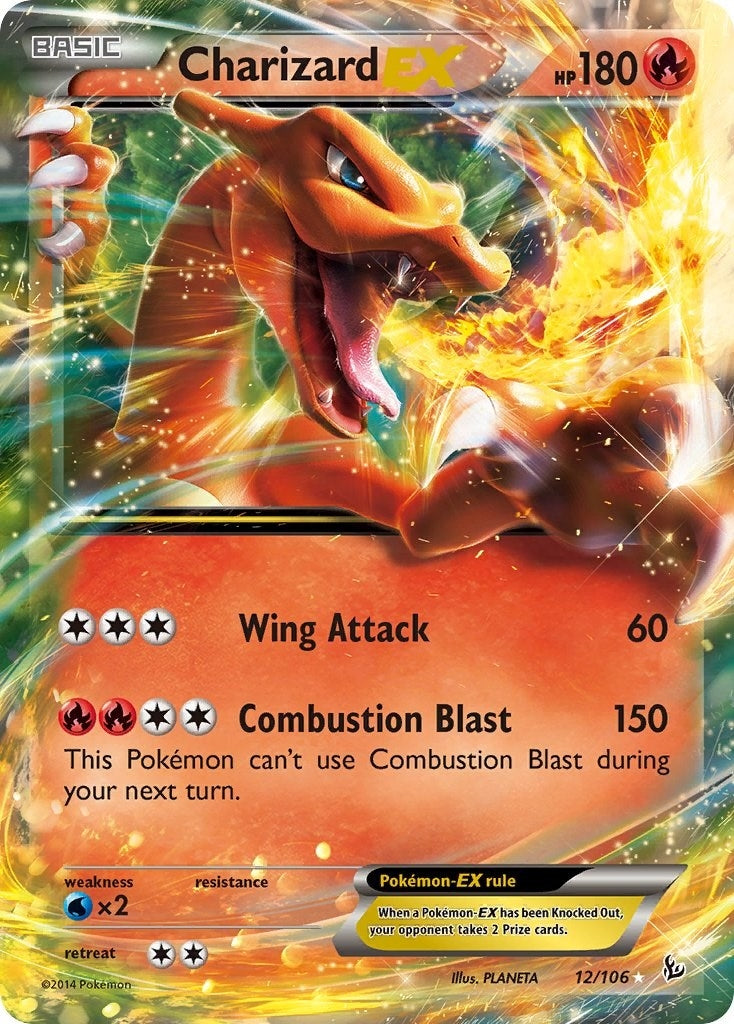 Image for Charizard EX (12) (12/106) - Pokemon