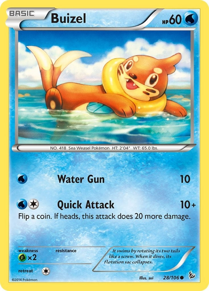 Image for Buizel (28/106) - Pokemon