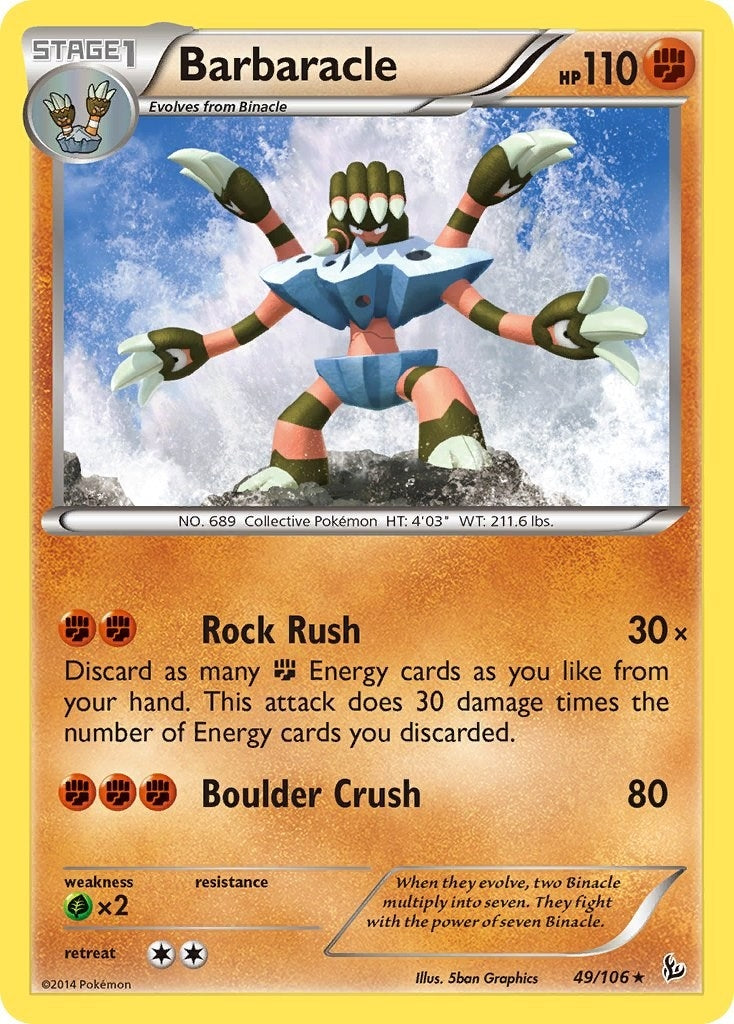 Image for Barbaracle (49/106) - Pokemon