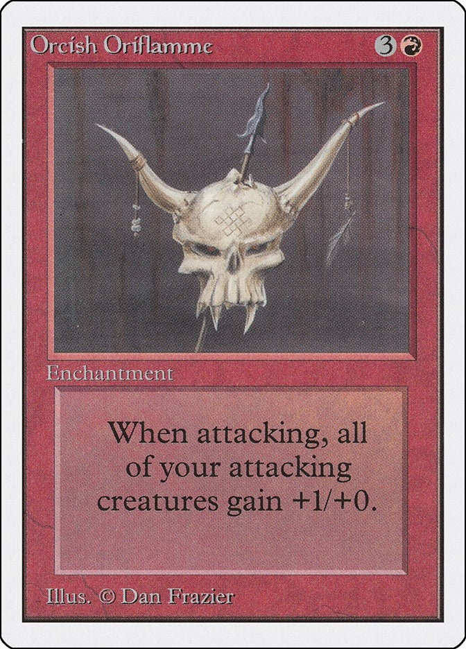 Image for Orcish Oriflamme - Magic: The Gathering