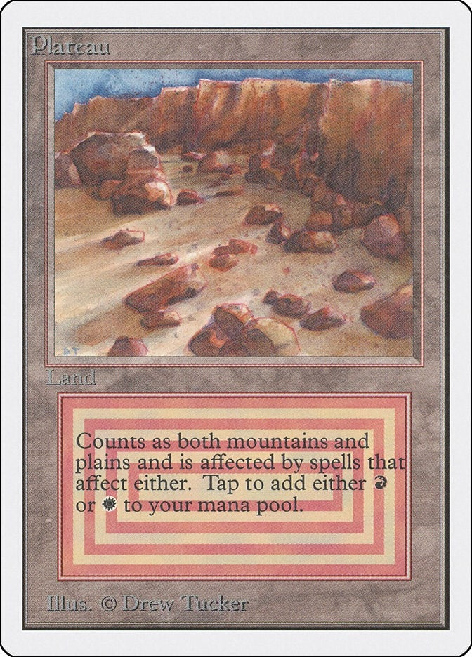 Image for Plateau - Magic: The Gathering