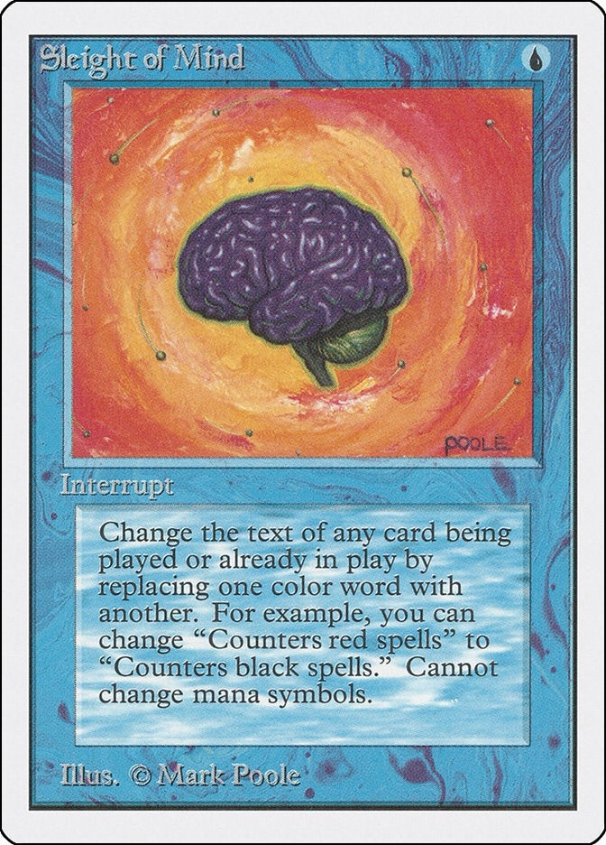 Image for Sleight of Mind - Magic: The Gathering