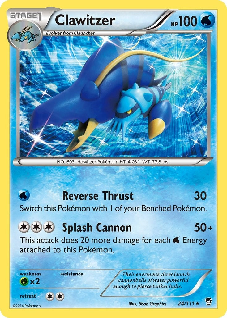 Image for Clawitzer (24/111) - Pokemon