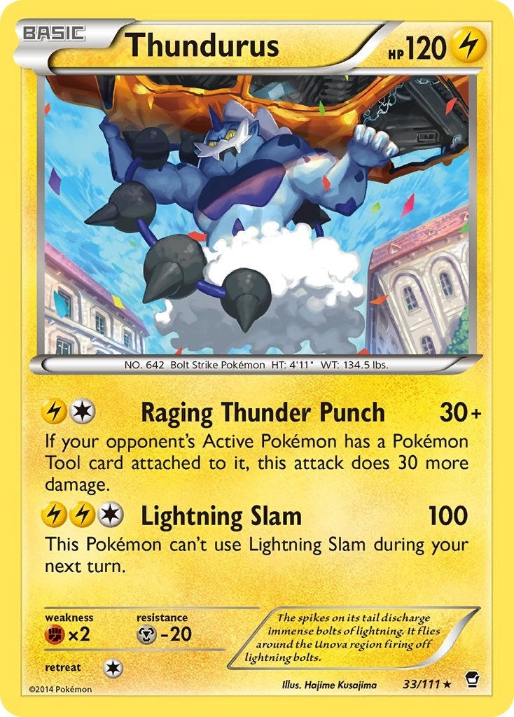Image for Thundurus (33/111) - Pokemon