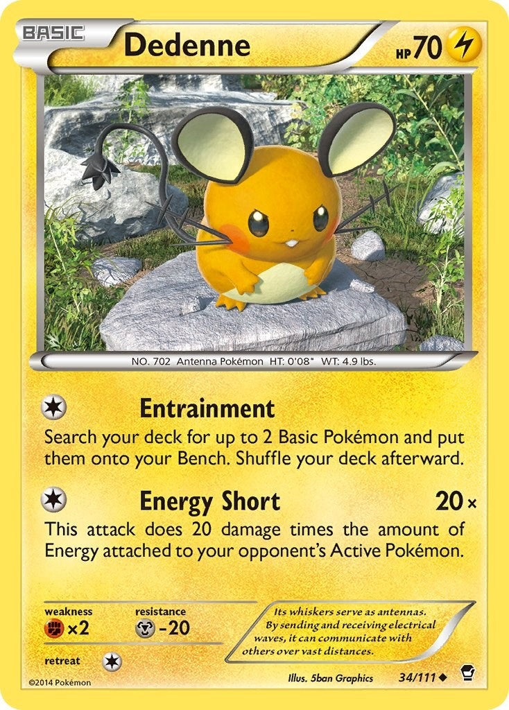Image for Dedenne (34/111) - Pokemon