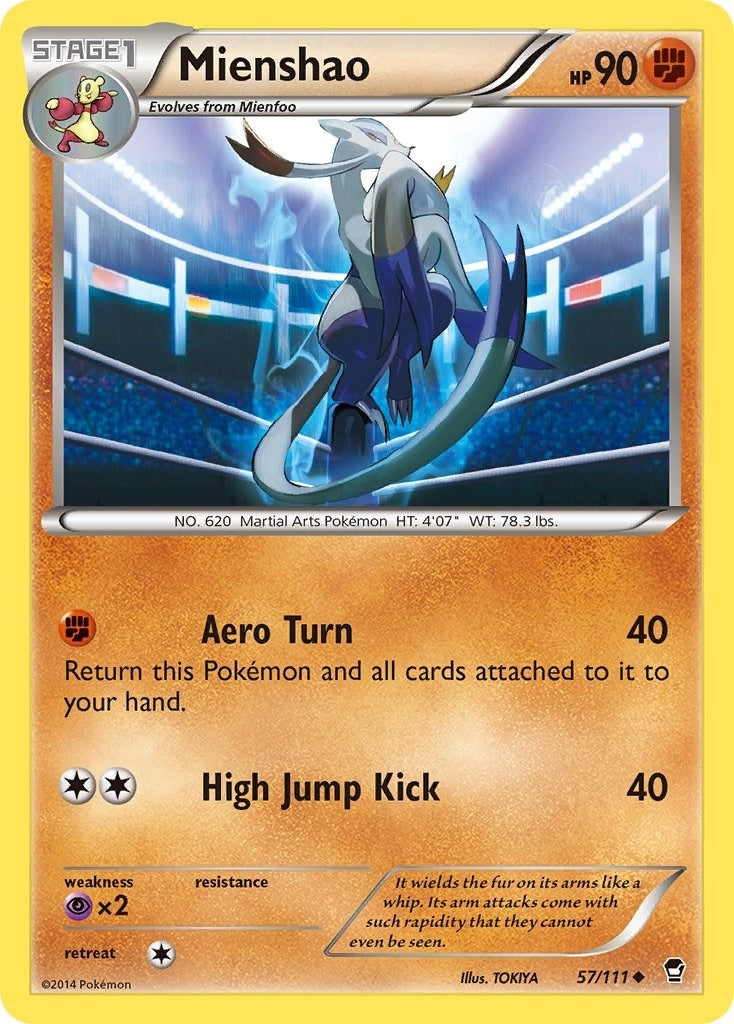 Image for Mienshao (57/111) - Pokemon