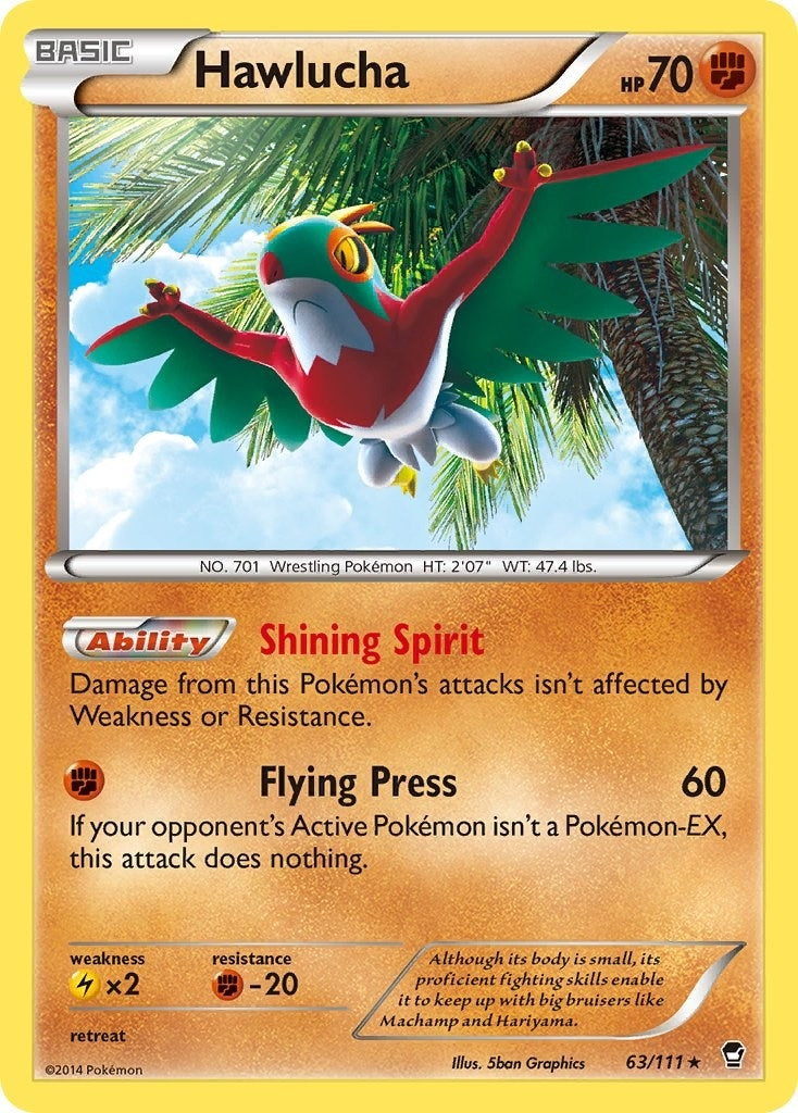 Image for Hawlucha (63/111) - Pokemon