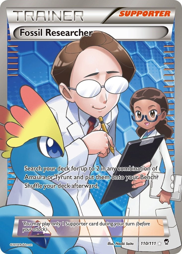 Image for Fossil Researcher (110 Full Art) (110/111) - Pokemon
