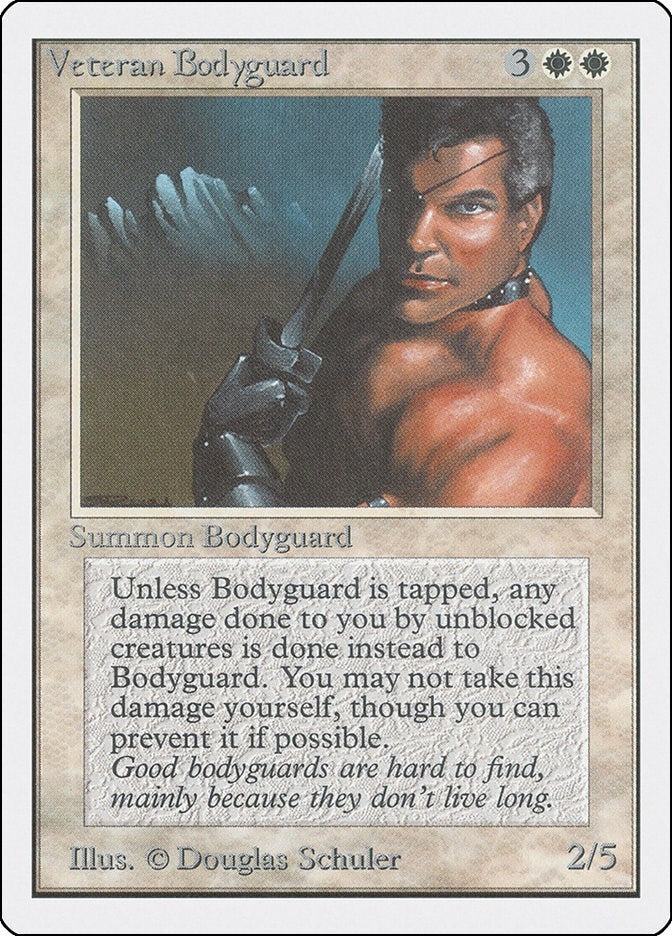 Image for Veteran Bodyguard - Magic: The Gathering