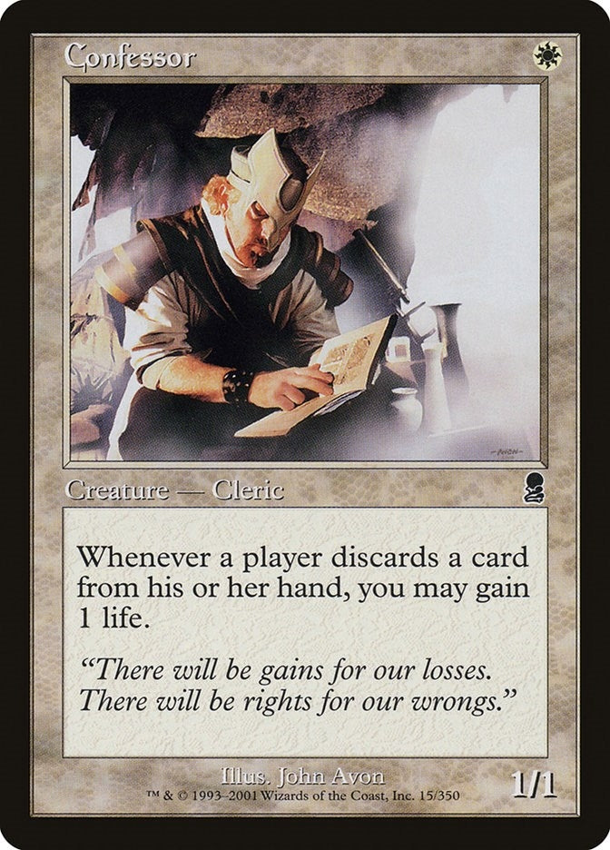 Image for Confessor (15) - Magic: The Gathering