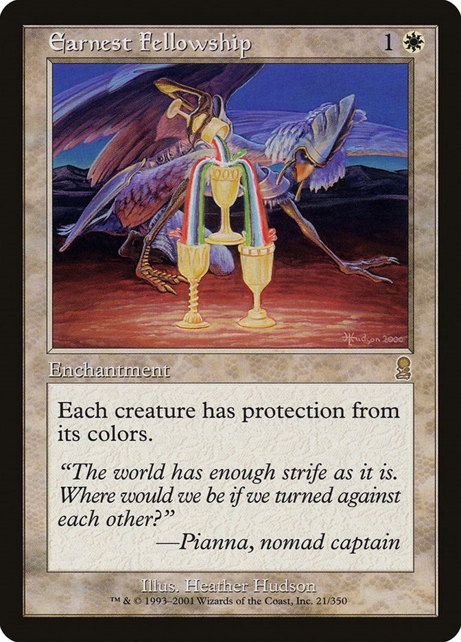 Image for Earnest Fellowship (21) - Magic: The Gathering