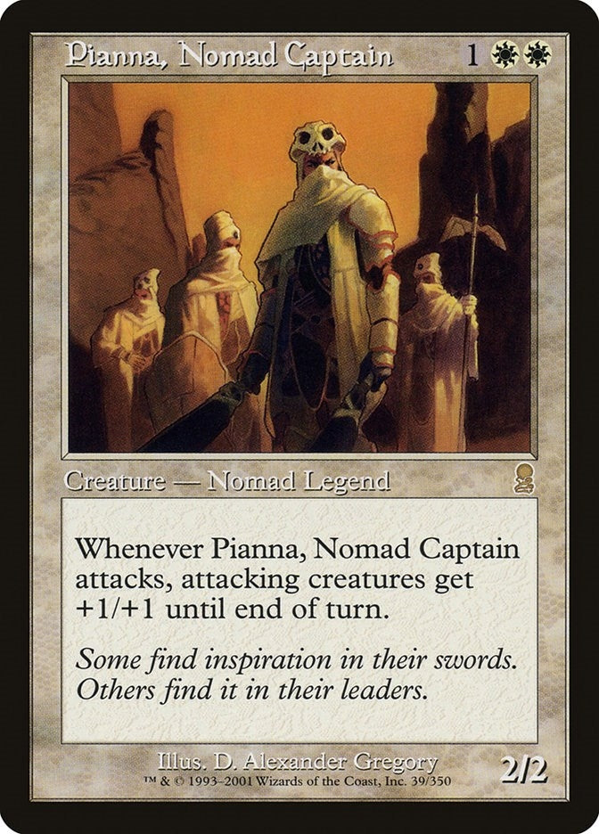 Image for Pianna, Nomad Captain (39) - Magic: The Gathering