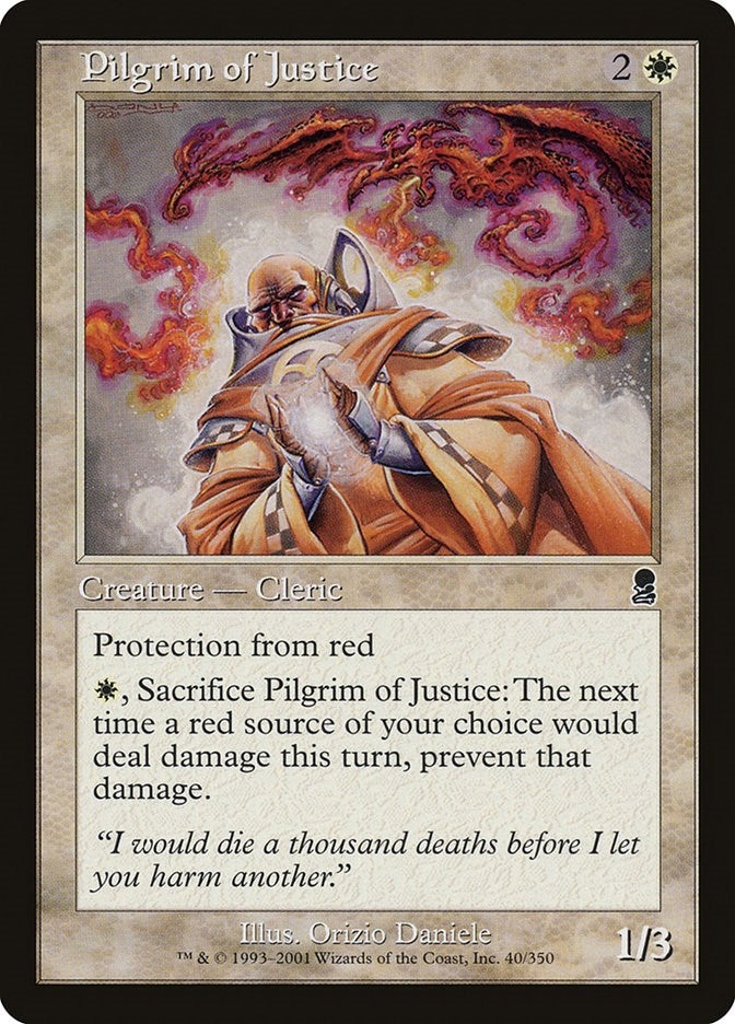 Image for Pilgrim of Justice (40) - Magic: The Gathering