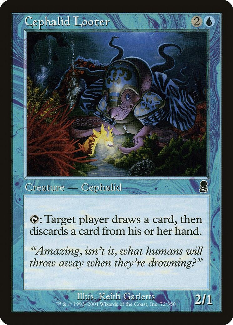 Image for Cephalid Looter (72) - Magic: The Gathering