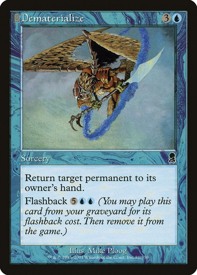 Image for Dematerialize (81) - Magic: The Gathering
