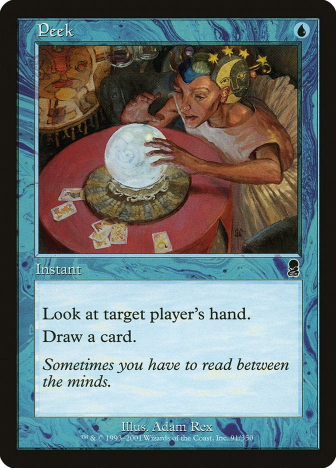 Image for Peek (91) - Magic: The Gathering