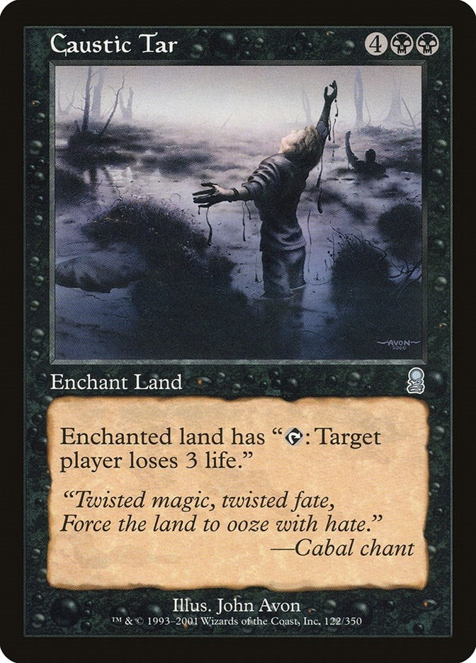 Image for Caustic Tar (122) - Magic: The Gathering