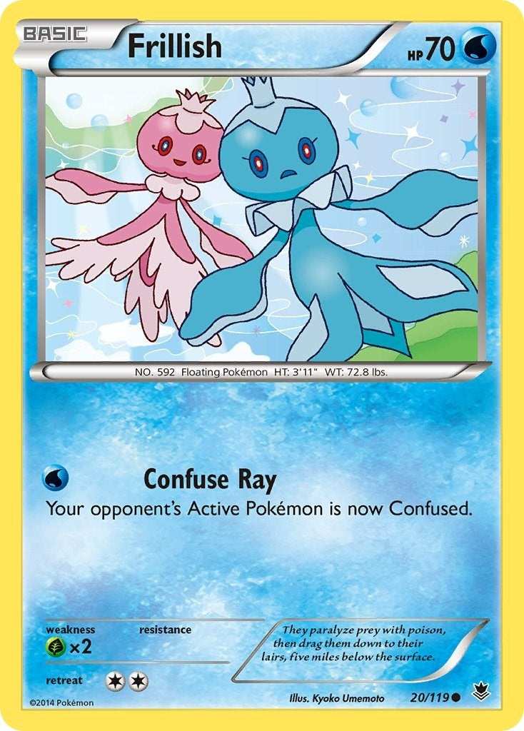 Image for Frillish (20/119) - Pokemon