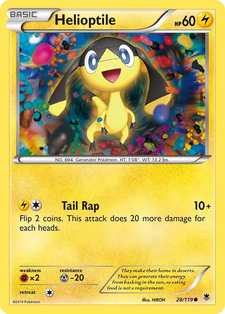 Image for Helioptile (28) (28/119) - Pokemon