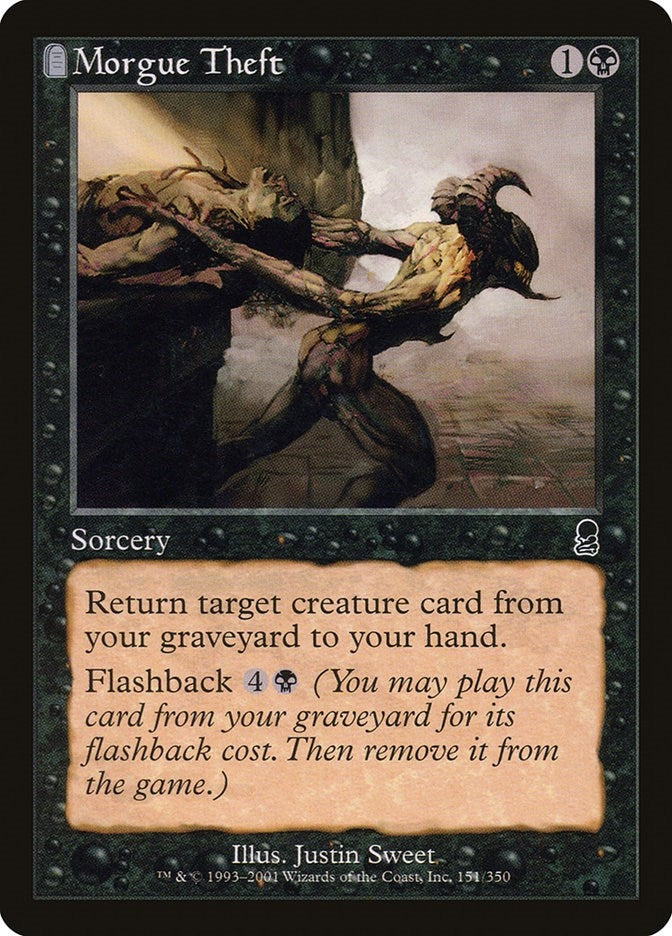 Image for Morgue Theft (151) - Magic: The Gathering